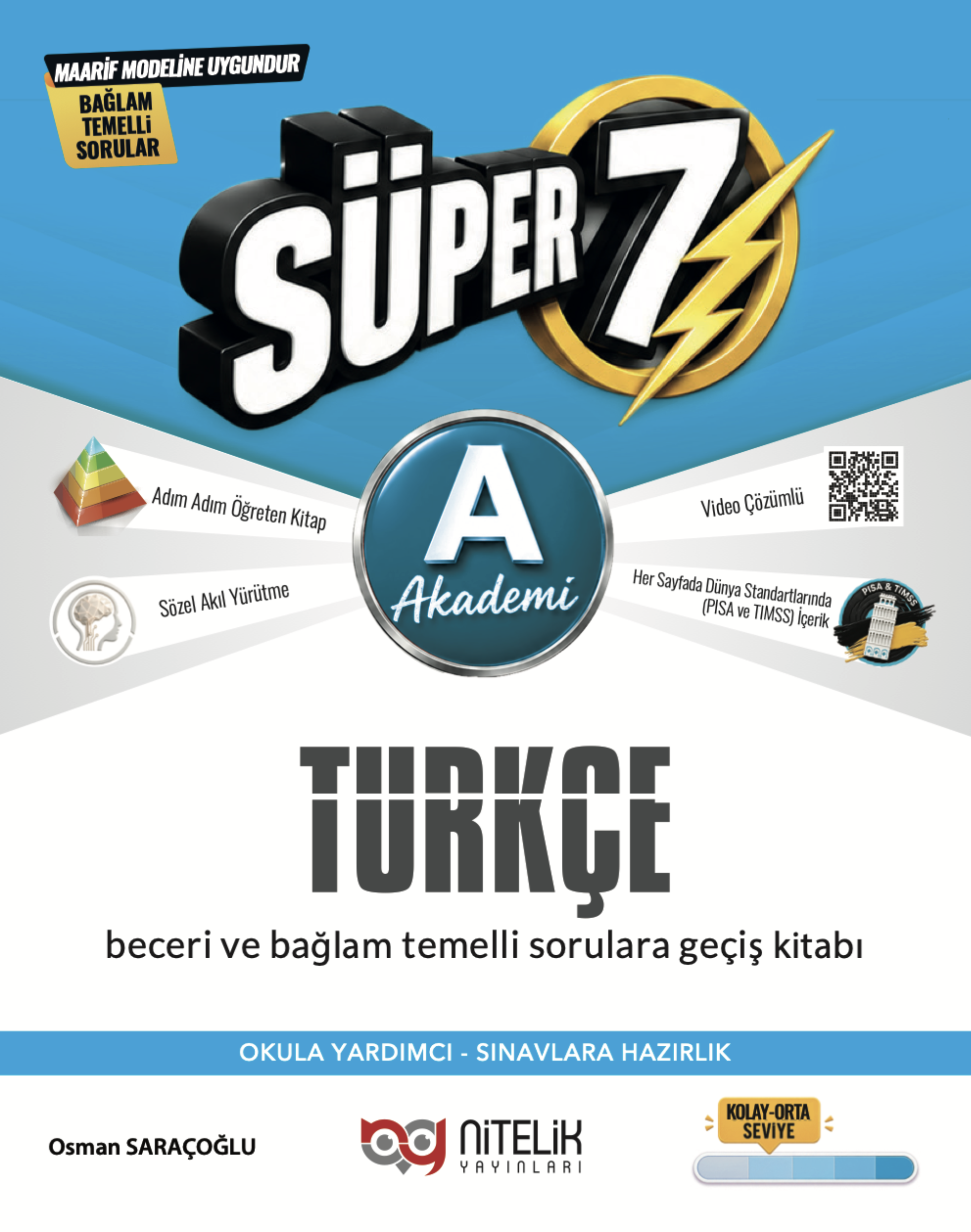 7. SINIF SÜPER TÜRKÇE SORU KİTABI - A -